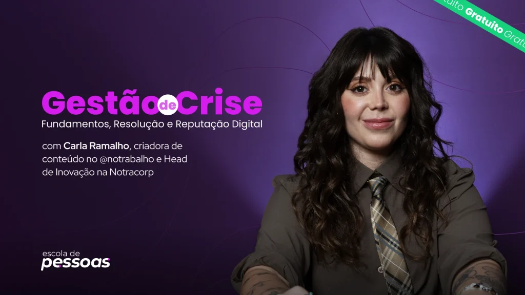 Quero fazer o curso gratuito de Gestão de Crise