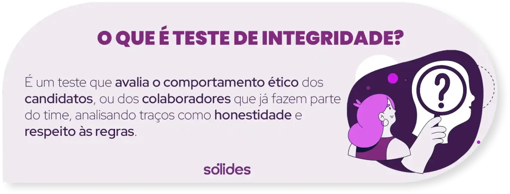 O que é teste de integridade