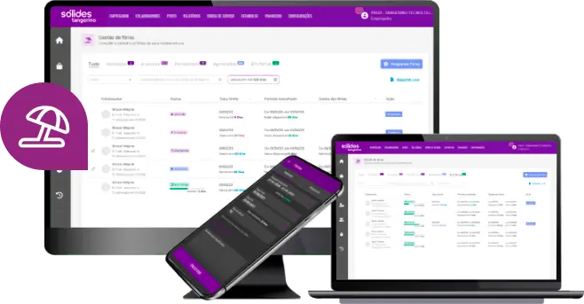 Software de controle de férias