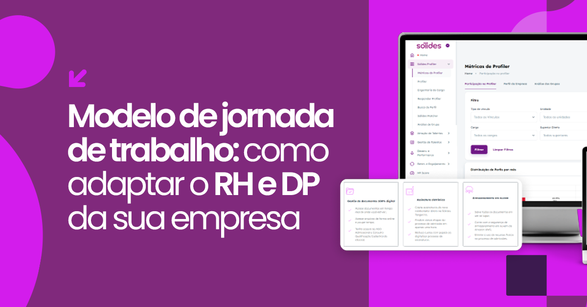 Modelos de jornada de trabalho como o RH e DP podem adaptar em sua empresa