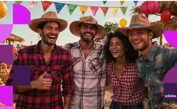 Festa junina na empresa