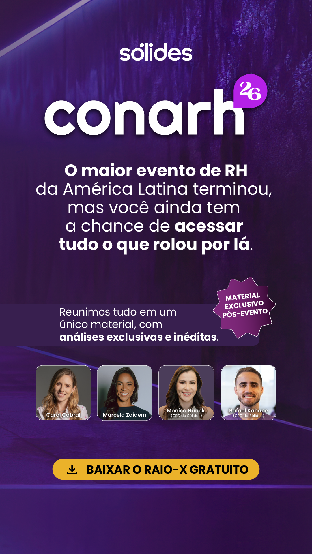 banner que encaminha para o material de raio x do conarh