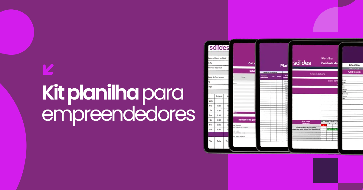 Kit gratuito com planilhas para empreendedores
