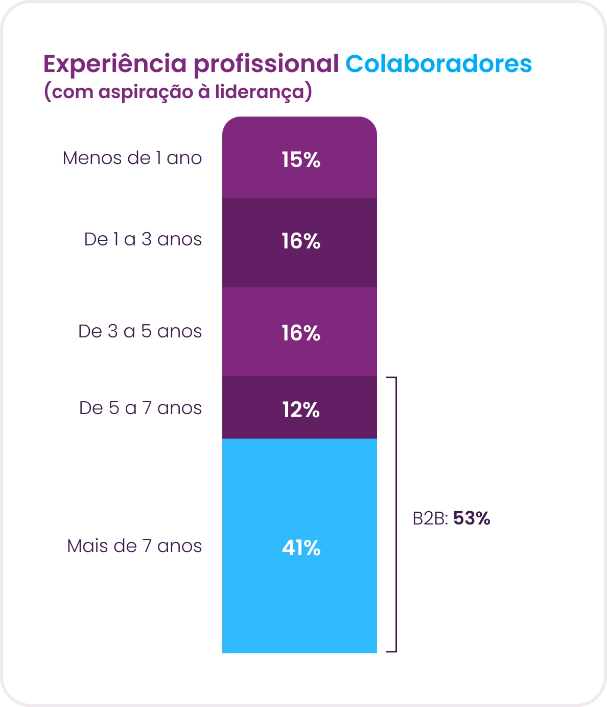 Panorama Gestão de Pessoas: Experiência profissional dos colaboradores