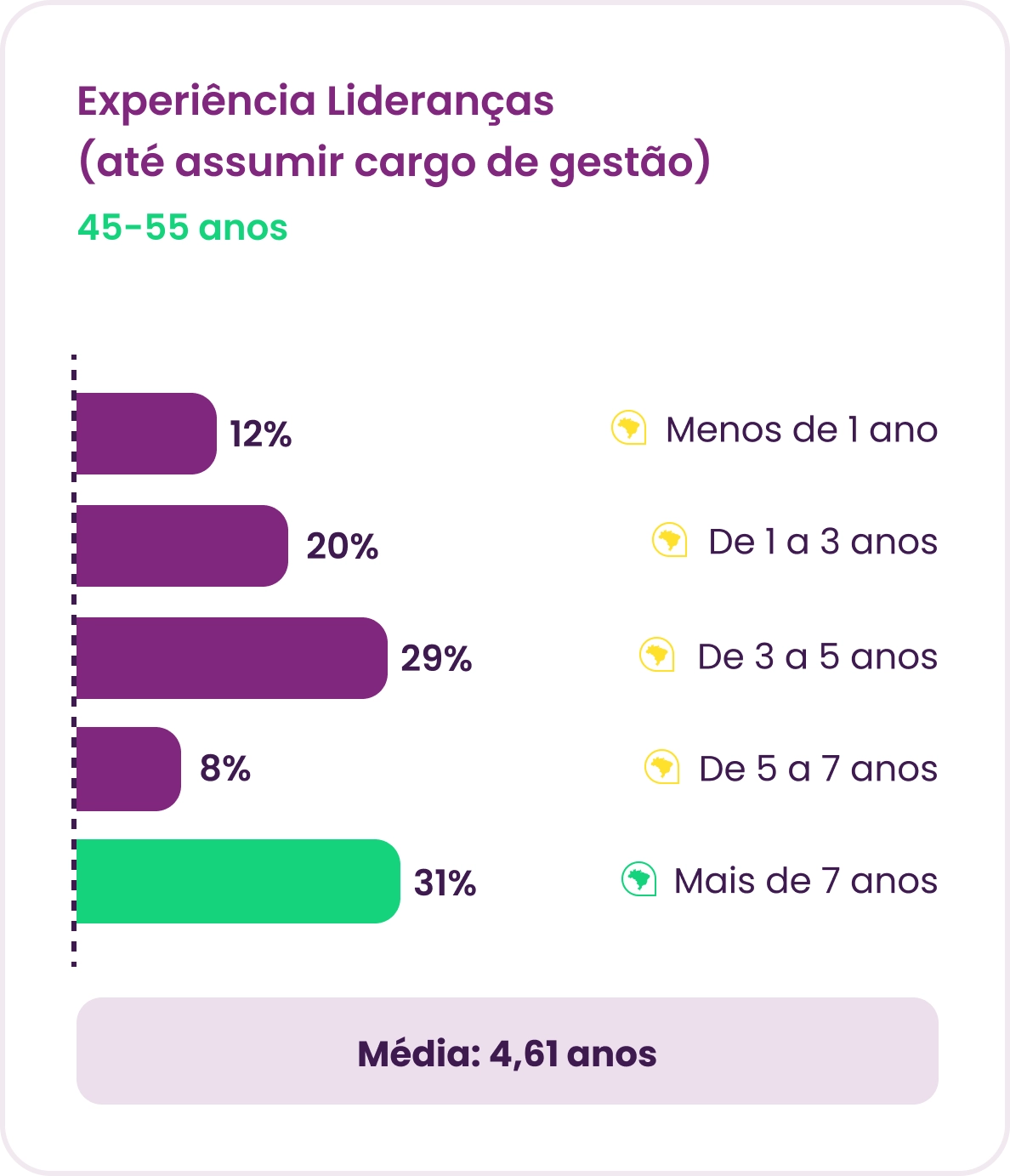 Panorama Gestão de Pessoas: Experiência de Lideranças 45 a 55 anos