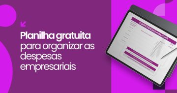 Planilha gratuita para despesas empresariais