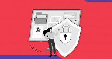 ilustração de uma pessoa aplicando a LGPD no RH
