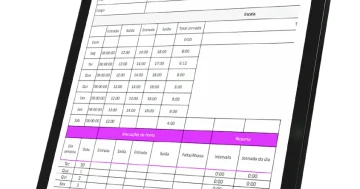 PLanilha de controle de ponto Sólides